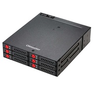 6-Bay 4-Bay 2.5 นิ้ว SATA SSD HDD Hot Swap Mobile Rack/Enclosure Hard Disk Enclosure Rack จัดเก็บข้อ
