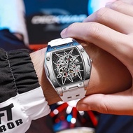 Gff 2025 New Style Richard Barrel Watch Men's Fully Automatic Mechanical Watch Fashionable Unique Co