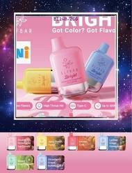 100% ORIGINAL POWERSWITCH KEY ELFBAR BRIGHT 6000 PUFFS DISPOSABLE POD ELF BAR READY STOCK [BELI SINI