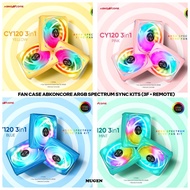 ABKONCORE CY120 Fan Casing ARGB SPECTRUM SYNC 3 in 1 Control Set