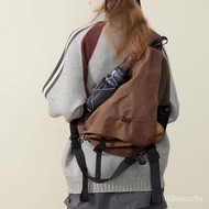 In Stock💗NOTHOMMEMountain Outdoor Trendy Brand Retro Waterproof Commuter Cycling Sports Bow and Arrow Package Crossbody