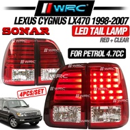 Sonar Lexus Cygnus LX470 ( For Petrol 4.7cc ) 1998 - 2002 Led Tail Lamp