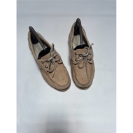 Women's classic boat shoes beige
