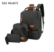 Casual Men School Backpack Light 15 inch Laptop Bag 2020 Waterproof Oxford Cloth A4 Book Lady Anti-theft Travel Backpack Gray