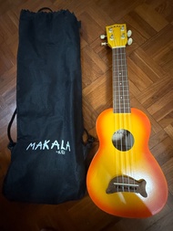 Kala Makala Dolphin Soprano Ukulele (With Original Makala Gig Bag) - Great for Beginners & Kids Kala