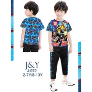 JY Bumblebee J-072 Boy Casual Wear Set (2/4/7/9/10/11/12/13y)