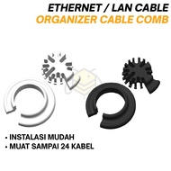 ETHERNET CABLE COMB RJ45 LAN CABLE COMB ORGANIZER SETTING RJ 45