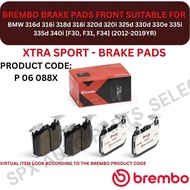 BREMBO GENUINE DISC BRAKE PAD (FRONT) FOR BMW 316d 316i 318d 318i 320d 320i 325d 330d 335i 335d 340i