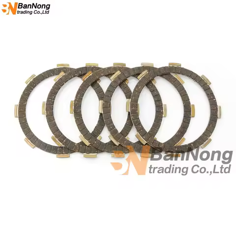 5 PCS Friction Clutch plates disc For YX88 Z155 YX140 YX150 YX160 Pit Bike Friction Clutch Plates Di