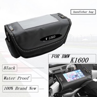 FOR BMW K1600 K1600B K1600GT K1600GTL Motorcycle Bag Handlebar Bag Black Waterproof Mobile Phone Navigation K 1600 GT