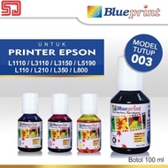 Terbaru!! Blueprint 100ml Tinta Epson 003 Tinta Printer Epson L1110