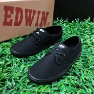 Kasut Sekolah Hitam Edwin | Edwin Black School Shoes Original EW2479