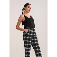 Everyday - Kelly Pants Checked Green Academy