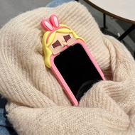 Cute 3D Cartoon CRYBABY CRYING AGAIN Series Case For iphone 17 16 15 14 13 12 Pro Max Girl Gift Soft