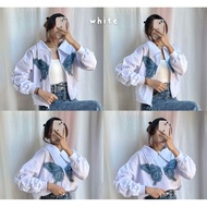 BUTTERFLY ZIPPER JACKET BUTTERFLY ZIPPER JACKET/