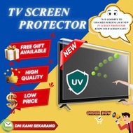 UV screen protector for smart tv android tv 4k tv 43 50 55 60 58 60 65 70 mega skyworth samsung lg d