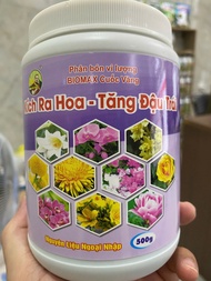 PHÂN BÓN NPK 6-30-30 + TE - KÍCH RA HOA  TĂNG ĐẬU TRÁI TRÊN CÂY KIỂNG CÂY ĂN TRÁI - HỦ 500G