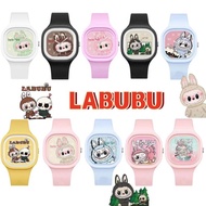 jam budak jam kanak kanak jam telefon budak perempuan Labubu Children's Watch Girl Girl Cartoon Cute
