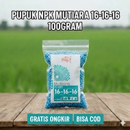 NPK Mutiara 16-16-16 Fertilizer 100 gram packaging