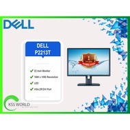 Dell P2213T 22Inch FHD Resolution 1680 x 1050 DVI,DP And VGA Port With 1 year Warranty