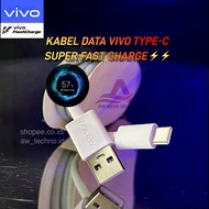 Vivo Flash Charge Data Cable 44W Usb Type C Vivo Y28 Y29 V23 5G V25 V30e V40 Lite iQOO Z9 Z9x Z9s T3