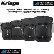 KRIEGA Drypack ( US-5 / US-10 / US-20 / US-30 ) Motorcycle Luggage Drypack Bag 100% Original