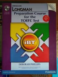 托福測驗 Longman Preparation Course for TOEFL Test iBT (近乎全新)