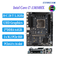 ERYING Core i9-13980HX Onboard CPU HM670 M‑ATX Gaming Motherboard DDR4 PCIe4.0 x16 ARGB RGB