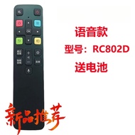 TCL Remote Control RC801L TV 32P6 49L2 55P8 65C6 75V2 85Q6 Voice Voice Control