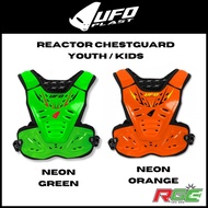 UFO PLAST Reactor 2 Evolution Kids Chestguard Chest Protection Roost Deflector Motocross Enduro Red