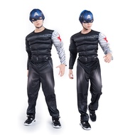 Winter Soldier Streetwear Costume - Adult Size with Iron Man & Captain America Elements