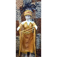 IGOROT INSPIRED COSTUME SET (SPECIAL-BROWN)