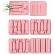 6 Pcs Crayon Molds Safe Crayon Silicone Mold 3D Cavity Crayon Melting Molds Assorted Reusable Crayon