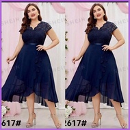 ● ▪ ◴ mumu fashion DRESS COLLECTION XL wedding ninang dress formal dress plus size dress