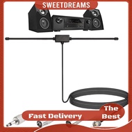 FM Sheep Horn Antenna Universal Car Dipole Antenna for Car FM TV Radio Station