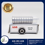 Bearing / Laker / Laher 626 2RS ASB