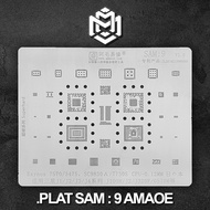 SAM:9 Amaoe Mold Amaoe SAM9 Plate/ Amaoe BGA IC Mold Samsung J1/J2/J3/J4 (SAM 9) 0.12MM ORIGINAL