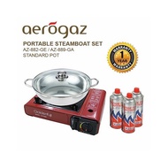 Aerogaz Portable Steamboat Set Standard Pot AZ-882-GE