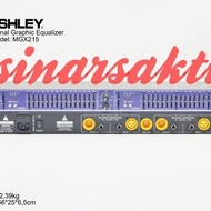 Ashley Mgx215/Mqx 215 Equalizer + Subwoofer (2 X 15 Channel) Original