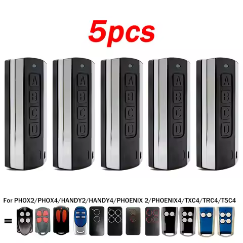 100% Clone 433.92MHz PHOX HANDY PHOENIX 2 4 TSC4 TRC4 TXC4 PHOX2 PHOX4 PHOENIX2 Garage/Gate Remote C