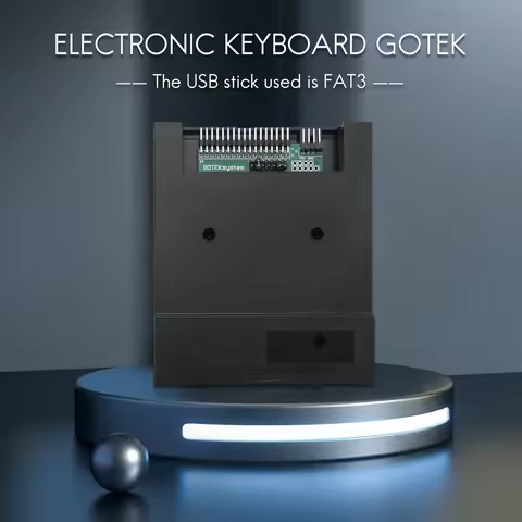 Exquisite-SFR1M44-U100K Black 3.5 Inch 1.44MB USB SSD FLOPPY DRIVE EMULATOR For YAMAHA KORG ROLAND E