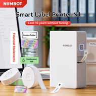 NIIMBOT N1(B18) Thermal Transfer Label Printer Portable Label Maker Mini Name Sticker Printer