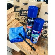 Koby Chain Maintainance Kit Chain Lube / Chain Cleaner Cuci Rantai RK RKM DID Mettal Sprocket Honda 