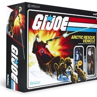 SUPER7 GI JOE ARCTIC RESCUE VEHICLE PACK WITH SNAKE EYES AND BLIND WOODSMAN - 9.5 CM GI JOE ACTION F