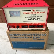 Stabilizer Matsunaga 1000watt 1000 Watt 1000w Stavol SVC-1000N motor servo