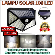 promo lampu dinding solar led tenaga matahari lampu hias taman outdoor waterproof sensor gerak