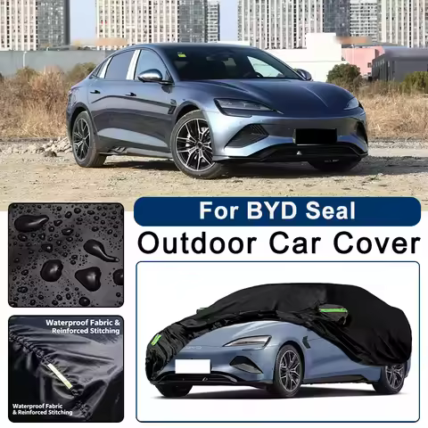 Car BYD Seal Cover Outdoor Car Cover Waterproof Dustproof UV Sun Protection, Full Car Protector Exte