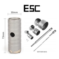 MATA ISKU Concrete Hole Saw Drill Bit/ Concrete Wall Drill Bit Concrete Hole Saw Wall Pipe Drill Bit