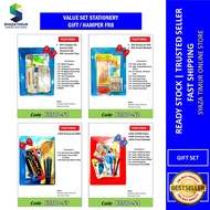 VALUE SET STATIONERY GIFT FM10 | Stationery Set | Hamper Alat Tulis | Hadiah Sekolah | Premium Hampe