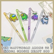 GANTUNGAN WHOLESALE 4 / 8 / 12 Pcs / 1 Dozen Pens / Black Ink Gel Pens Hanging Cartoon Game Game Amo